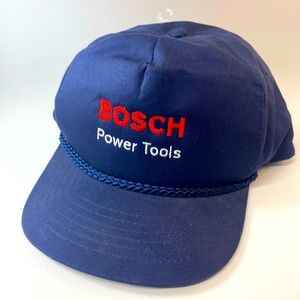 VINTAGE BOSCH TOOLS ROPE SNAP BACK LIKE NEW